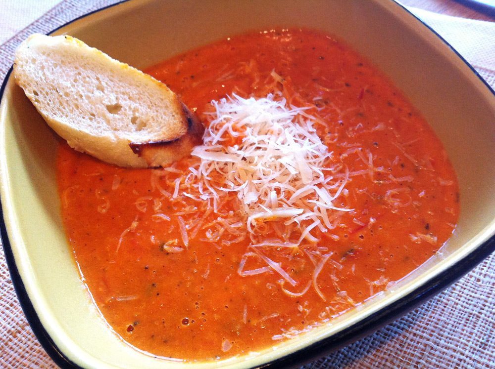 Roasted tomato soup « family of cooks